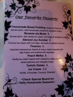 Menu photo 4 Villa Paul Restaurant Hampton Bays, NY