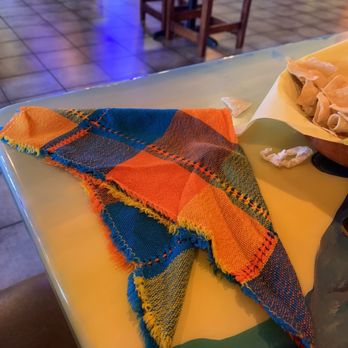 La Casa de Juana - Really cool napkins - Mexican Near Me - Phoenix, Arizona