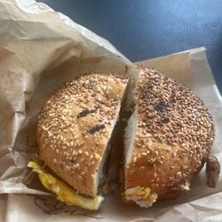 Sleepy Forest Bakeshop - Bigfoot Bagel Sandwich