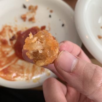 Dino's Seaville Diner - Inside of tater tots. Extra extra crispy - American Near Me - Seaville, New Jersey Dino's Seaville Diner - Inside of tater tots. Extra extra crispy - American Near Me - Seaville, New Jersey
