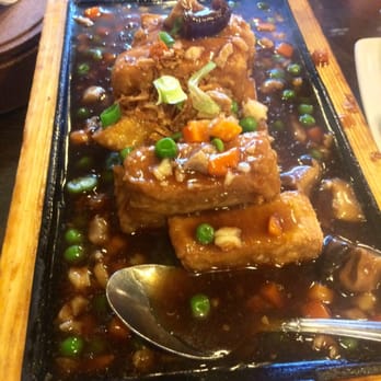 Banana Leaf - Sizzling Malaysian Style Bean Curd - Malaysian Near Me - Houston, Texas Banana Leaf - Sizzling Malaysian Style Bean Curd - Malaysian Near Me - Houston, Texas