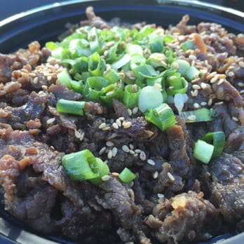 BB Bowl - Bugolgi bowl with very thin cut meat spreading over rice. - Korean Near Me - Alameda, California BB Bowl - Bugolgi bowl with very thin cut meat spreading over rice. - Korean Near Me - Alameda, California