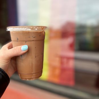 Avoca Coffee Roasters - Iced mocha. - Coffee & Tea Near Me - Fort Worth, Texas