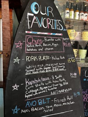 Menu photo 2 Kono's Northshore Kailua, HI