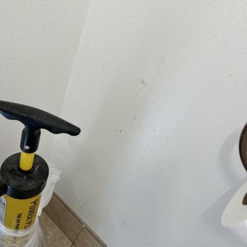 Aztec Motel - Super plunger wrapped in plastic adjacent to the Toilet... more brown spots visible adjacent to the toilet. - Hotels Near Me - Wildwood, New Jersey