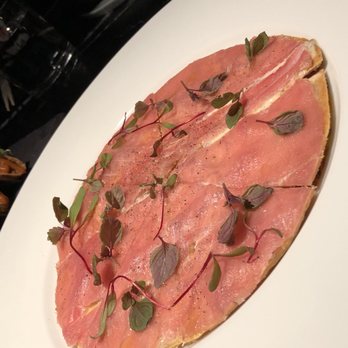 Akira Back - Tuna Pizza - Japanese Near Me - Toronto, Ontario