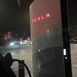 Tesla Supercharger - Charge stations near Camino Tassajara and Tassajara Village intersection.