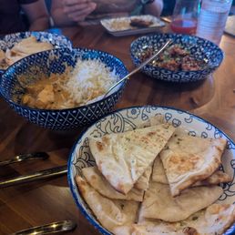 Garlic naan Garlic naan