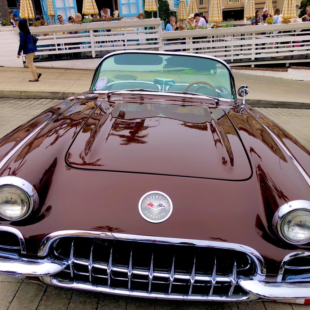 La Jolla Concours D’Elegance - This classic Corvette was called James Brown, for its chocolate rich brown color exterior and interior. - Party Equipment Rentals Near Me - San Diego, California La Jolla Concours D’Elegance - This classic Corvette was called James Brown, for its chocolate rich brown color exterior and interior. - Party Equipment Rentals Near Me - San Diego, California