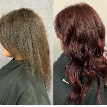Vanity Chair - AMAZING TRANSFORMATION**** The before on left The after on right - Hair Salons Near Me - Concord, California Vanity Chair - AMAZING TRANSFORMATION**** The before on left The after on right - Hair Salons Near Me - Concord, California