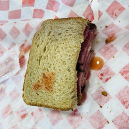 This is 1/2 of the sandwich. This is 1/2 of the sandwich.