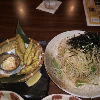 Wagaya - Daikon salad & shishamo tempura - Ramen Near Me - Honolulu, Hawaii Wagaya - Daikon salad & shishamo tempura - Ramen Near Me - Honolulu, Hawaii