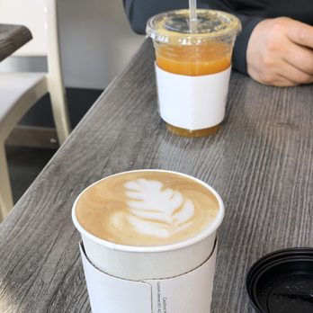 Coffee Guys - Almond Milk Latte and Freshly squeezed OJ - Coffee & Tea Near Me - Morgan Hill, California Coffee Guys - Almond Milk Latte and Freshly squeezed OJ - Coffee & Tea Near Me - Morgan Hill, California