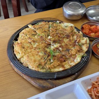 JangTu Restaurant - seafood pancake - Korean Near Me - Sunnyvale, California