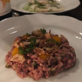 Libertine - tartare de boeuf - French Near Me - New York, New York Libertine - tartare de boeuf - French Near Me - New York, New York