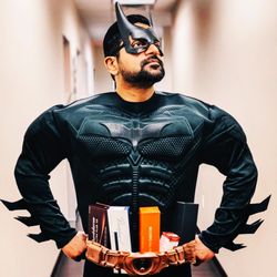 Ankur Mehta MD - I may not be able to fight crime with that utility belt...but I sure can fight aging! #HappyHalloween!!