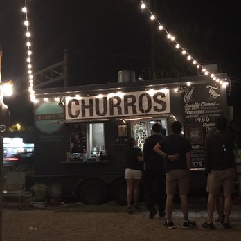 Churro Co - Outside at night - Desserts Near Me - Austin, Texas Churro Co - Outside at night - Desserts Near Me - Austin, Texas