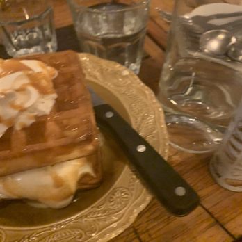The Hideout Kitchen - Waffle and ice cream dessert, really tasty - New American Near Me - Lafayette, California The Hideout Kitchen - Waffle and ice cream dessert, really tasty - New American Near Me - Lafayette, California