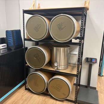 Viva Barista Cafe - These are some drums, where the coffee beans are... - Coffee & Tea Near Me - Winston-Salem, North Carolina Viva Barista Cafe - These are some drums, where the coffee beans are... - Coffee & Tea Near Me - Winston-Salem, North Carolina
