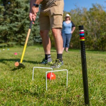 Moose & Maple Games - Embrace the elegance and charm of Croquet, a game that invites players to step into a world of strategic play and friendly competition. - Party Equipment Rentals Near Me Moose & Maple Games - Embrace the elegance and charm of Croquet, a game that invites players to step into a world of strategic play and friendly competition. - Party Equipment Rentals Near Me