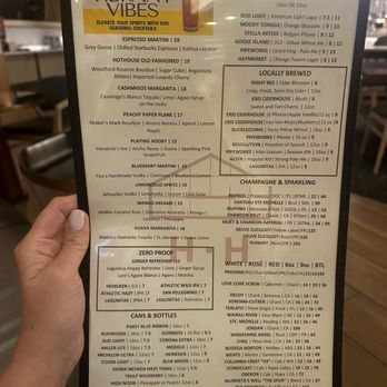 Hothouse - Menu - New American Near Me - Chicago, Illinois