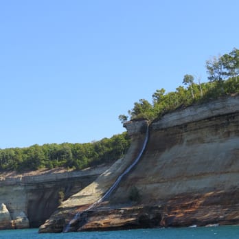 Pictured Rocks Cruises - Bridal Veil - Boating Near Me - Munising, Michigan Pictured Rocks Cruises - Bridal Veil - Boating Near Me - Munising, Michigan