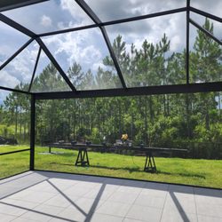 AI Exteriors - Expanded view screen enclosure
