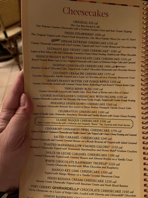 Menu photo 6 The Cheesecake Factory Cheektowaga, NY Menu photo 6 The Cheesecake Factory Cheektowaga, NY