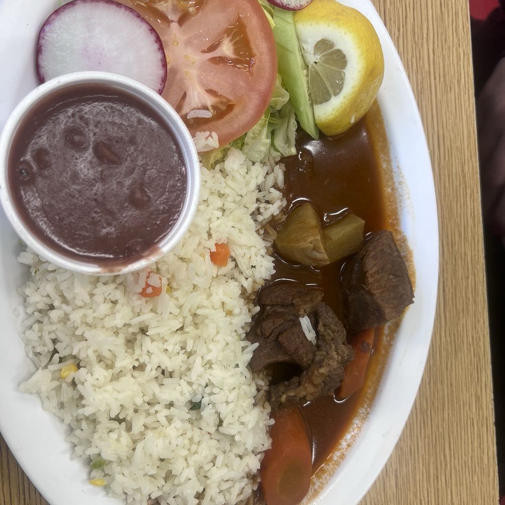 El Guanaco Restaurant - Do not come here !!! This is a 19$ plate and it came with two pieces of meat. Insane, they also have horrible service as well! - Salvadoran Near Me - Los Angeles, California El Guanaco Restaurant - Do not come here !!! This is a 19$ plate and it came with two pieces of meat. Insane, they also have horrible service as well! - Salvadoran Near Me - Los Angeles, California