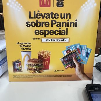 Mcdonald's - McDonald's (Ensenada, México): Meal comes with sticker dorado - Fast Food Near Me - Ensenada, BCN