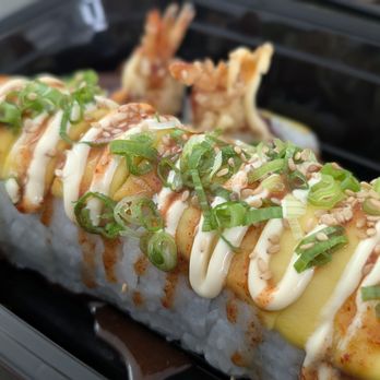 Keys Wok N’ Roll - Mango dragon roll - Thai Near Me - Key Largo, Florida Keys Wok N’ Roll - Mango dragon roll - Thai Near Me - Key Largo, Florida