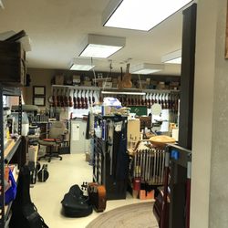Repair shop area