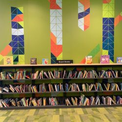 Downey City Library - Children's area board books