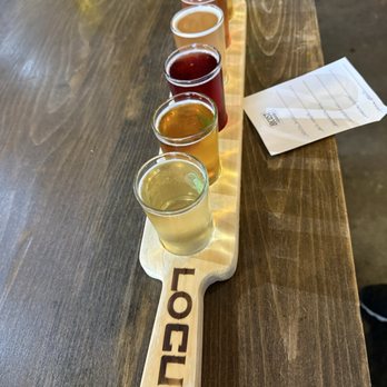 Locust Cider - Cider flight! - Cideries Near Me - Gig Harbor, Washington