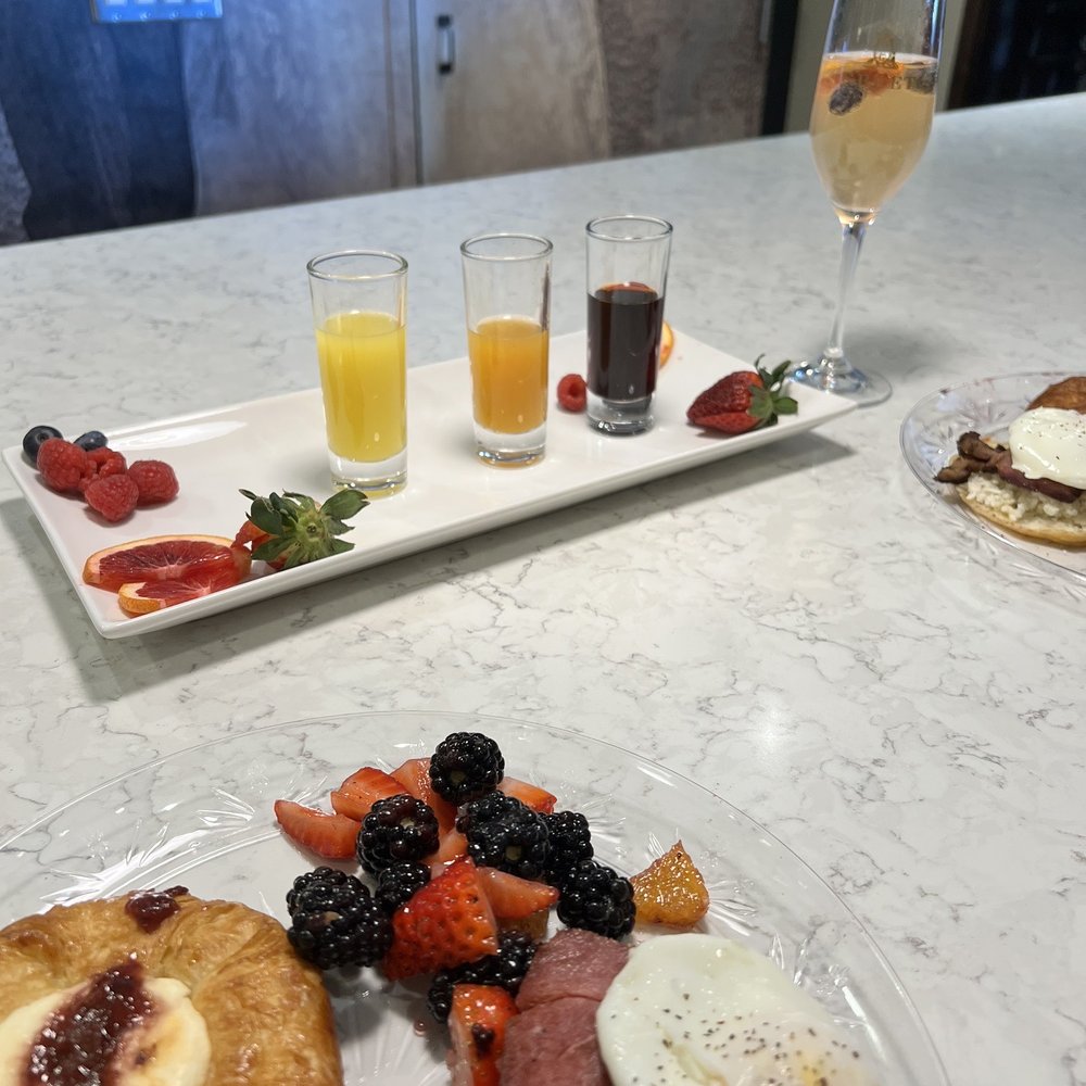 Gruet Winery - Assorted juices for mimosas - Wineries Near Me - Albuquerque, New Mexico Gruet Winery - Assorted juices for mimosas - Wineries Near Me - Albuquerque, New Mexico