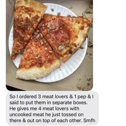 Pasquale's Pizza - Bad pizza