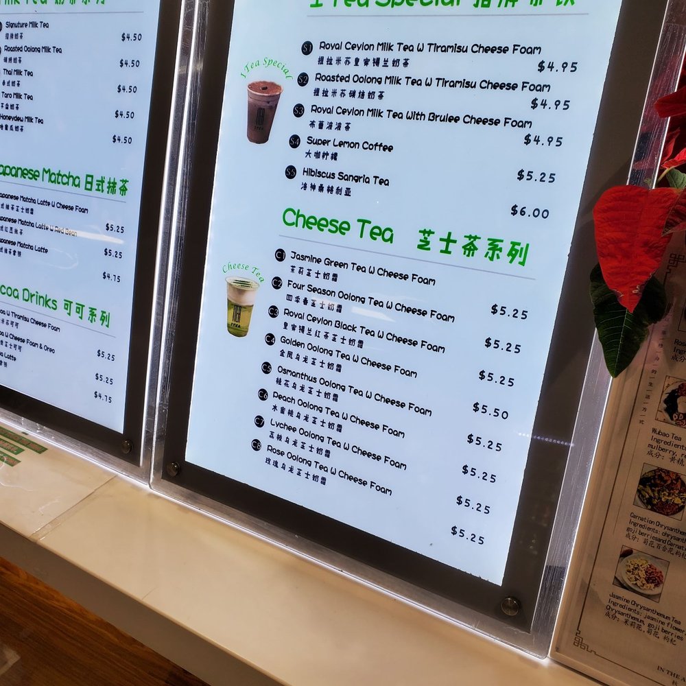 I TEA - Menu - Bubble Tea Near Me - Orlando, Florida I TEA - Menu - Bubble Tea Near Me - Orlando, Florida