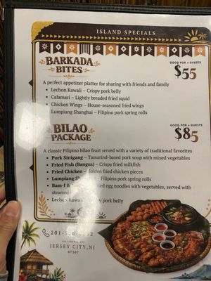 Menu photo 3 Island Central Jersey City, NJ