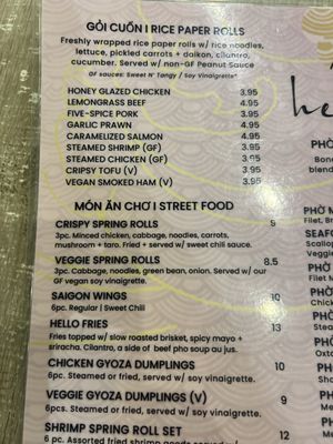 Menu photo 1 Hello Me Vietnamese Kitchen Mooresville, NC Menu photo 1 Hello Me Vietnamese Kitchen Mooresville, NC
