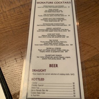 Berkley Bar - Menu as of July 2021 - Cocktail Bars Near Me - Sacramento, California Berkley Bar - Menu as of July 2021 - Cocktail Bars Near Me - Sacramento, California