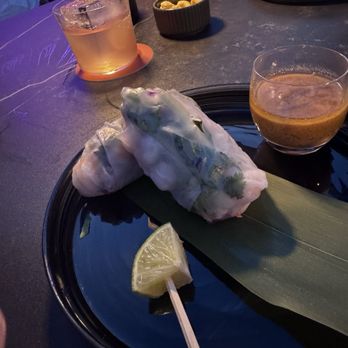 Skyline Rooftop Bar - Spring rolls were okay - Cocktail Bars Near Me - Venezia, VE