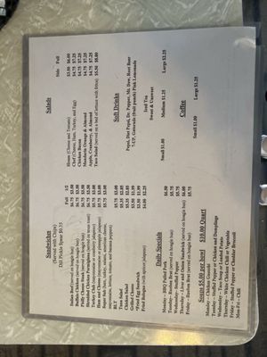 Menu photo 1 Incredible Edibles Perryville, MO