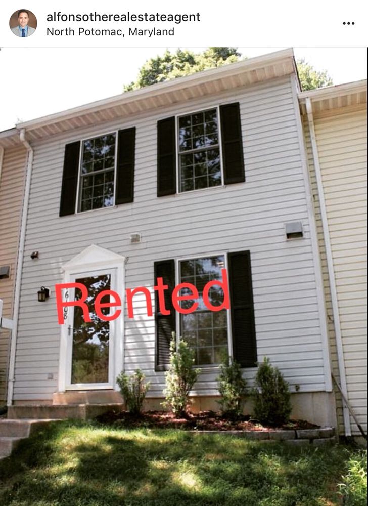 ALFONSO DIAZ LONG & FOSTER REAL ESTATE 402 King Farm Blvd