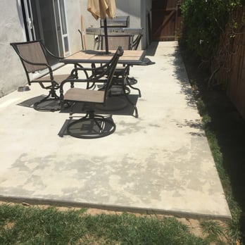 Patio Warehouse - New concrete slab for patio - Patio Coverings Near Me - Orange, California
