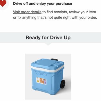 Target - Alert showing that my order is ready for drive up. - Department Stores Near Me - Plano, Texas