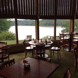Lake view dining