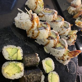 Mizu - Shrimp tempura roll and avocado roll - Sushi Bars Near Me - Tulsa, Oklahoma Mizu - Shrimp tempura roll and avocado roll - Sushi Bars Near Me - Tulsa, Oklahoma