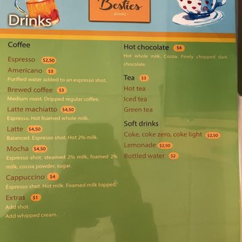 Besties - Drinks menu - Empanadas Near Me - Alpharetta, Georgia Besties - Drinks menu - Empanadas Near Me - Alpharetta, Georgia