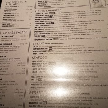 Yard House - Menu including Appetizers - New American Near Me - Atlanta, Georgia