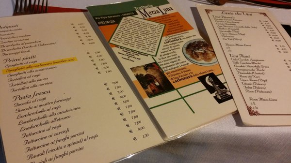 Menu photo 6 Mezza Luna Orvieto, TR